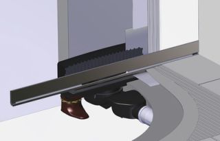 Душевой лоток Berges Wasserhaus Wall 1000 091157 с решеткой Хром глянец